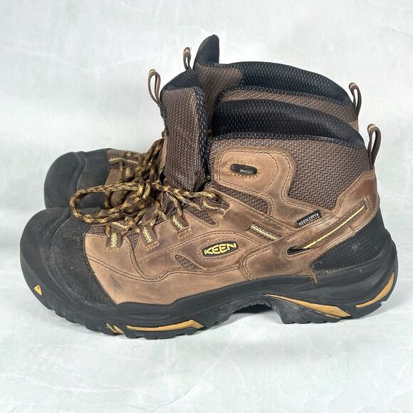 Keen Boots Men\'s 12 D Braddock Utility Mid 1011242D Steel Toe Work Waterproof main image 11